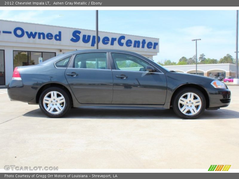 Ashen Gray Metallic / Ebony 2012 Chevrolet Impala LT