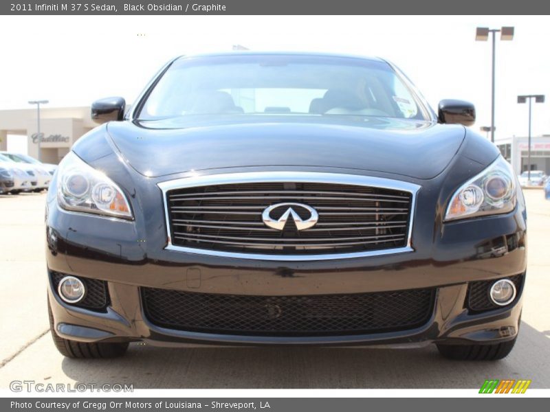 Black Obsidian / Graphite 2011 Infiniti M 37 S Sedan