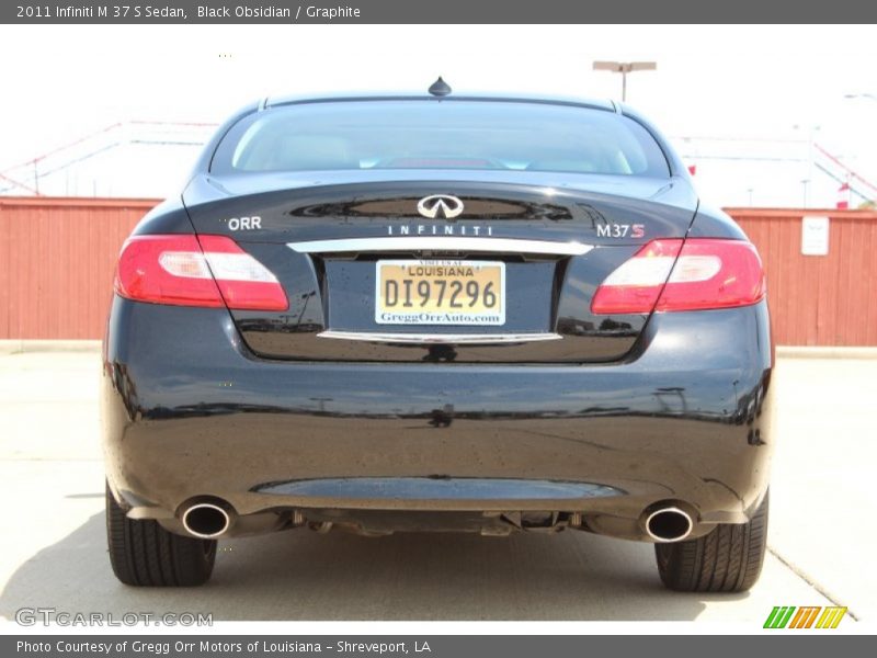 Black Obsidian / Graphite 2011 Infiniti M 37 S Sedan