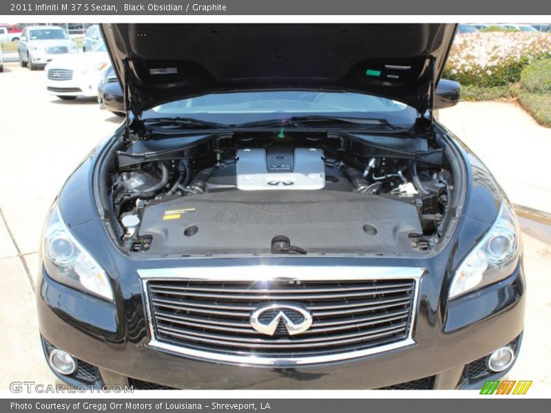 Black Obsidian / Graphite 2011 Infiniti M 37 S Sedan