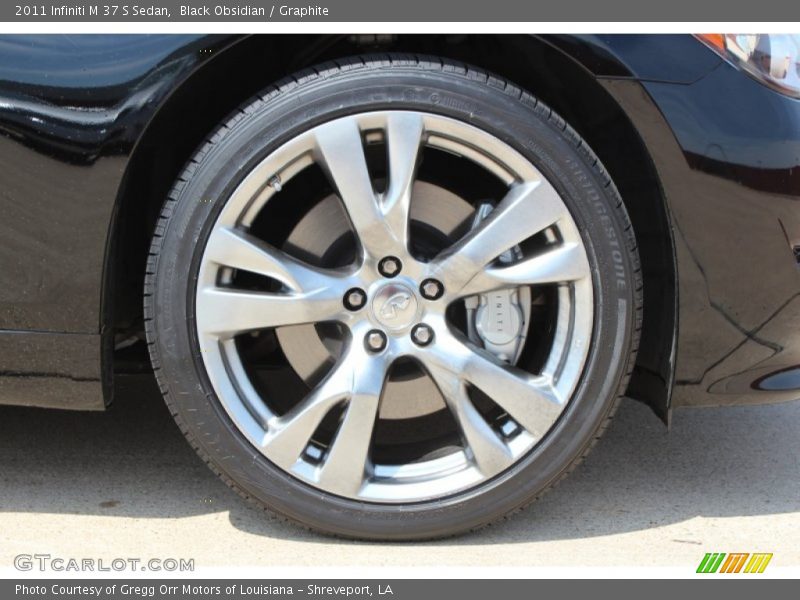 Black Obsidian / Graphite 2011 Infiniti M 37 S Sedan