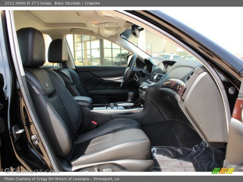 Black Obsidian / Graphite 2011 Infiniti M 37 S Sedan