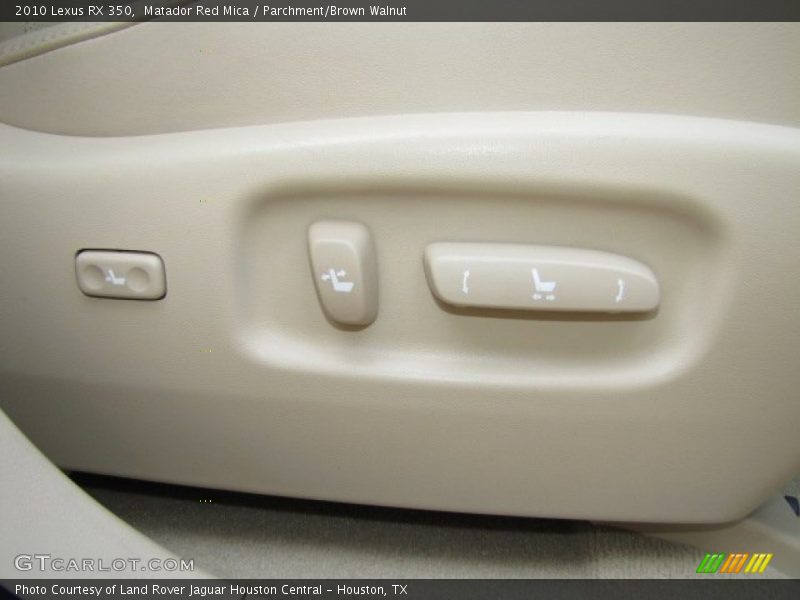 Matador Red Mica / Parchment/Brown Walnut 2010 Lexus RX 350