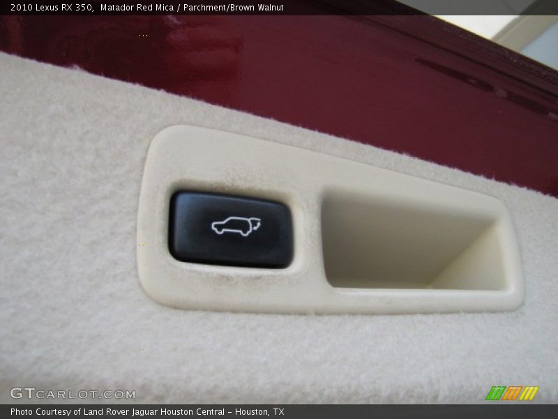 Matador Red Mica / Parchment/Brown Walnut 2010 Lexus RX 350
