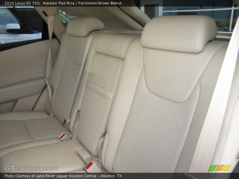 Matador Red Mica / Parchment/Brown Walnut 2010 Lexus RX 350