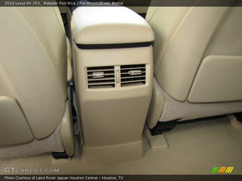 Matador Red Mica / Parchment/Brown Walnut 2010 Lexus RX 350
