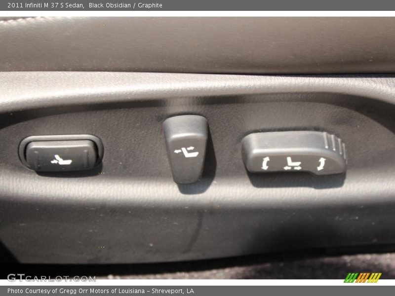 Black Obsidian / Graphite 2011 Infiniti M 37 S Sedan
