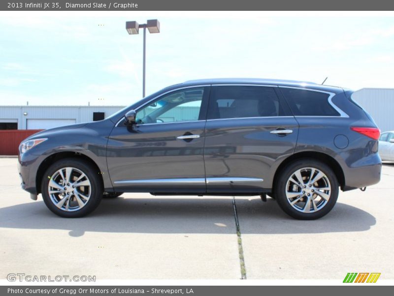 Diamond Slate / Graphite 2013 Infiniti JX 35