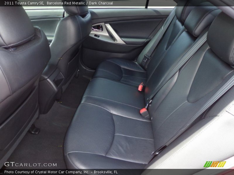 Barcelona Red Metallic / Dark Charcoal 2011 Toyota Camry SE