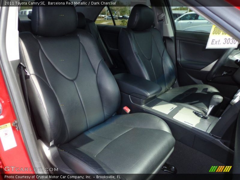 Barcelona Red Metallic / Dark Charcoal 2011 Toyota Camry SE