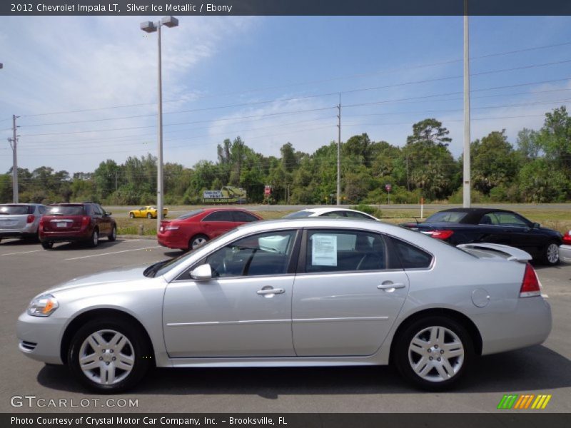 Silver Ice Metallic / Ebony 2012 Chevrolet Impala LT