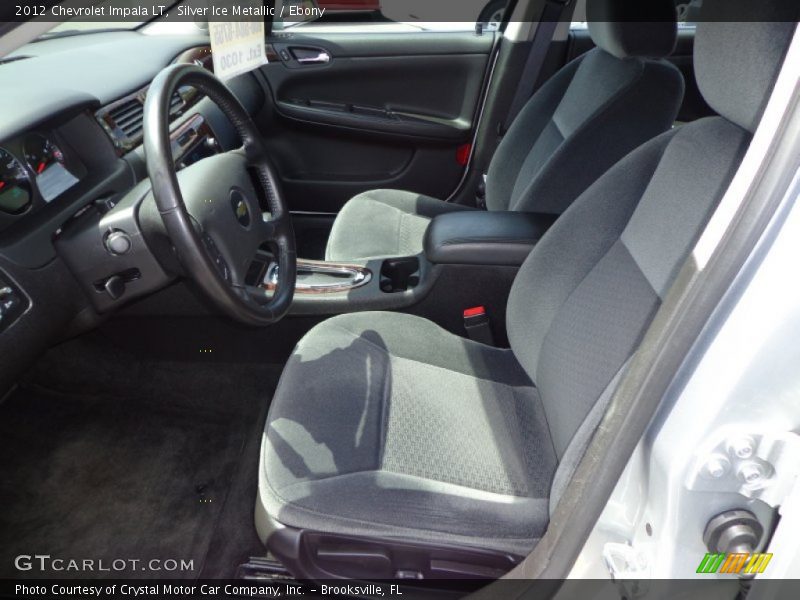 Silver Ice Metallic / Ebony 2012 Chevrolet Impala LT