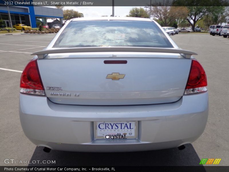 Silver Ice Metallic / Ebony 2012 Chevrolet Impala LT