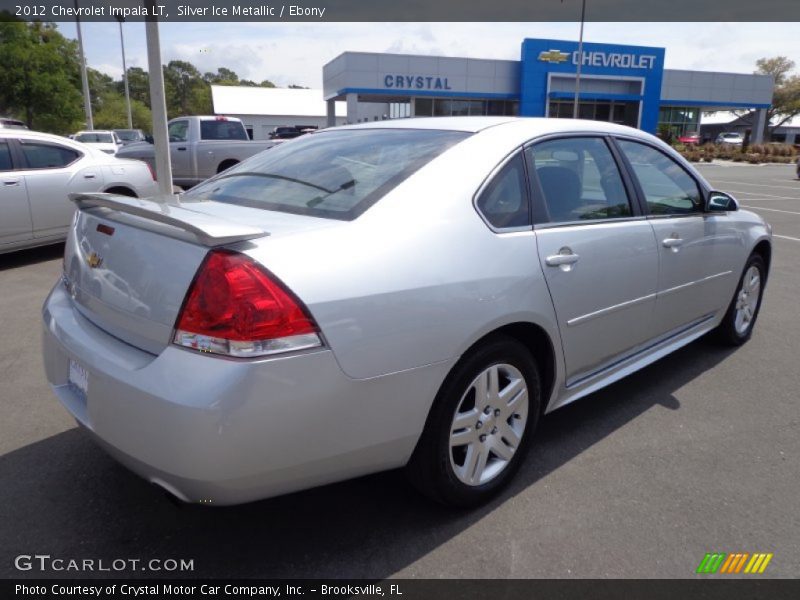 Silver Ice Metallic / Ebony 2012 Chevrolet Impala LT