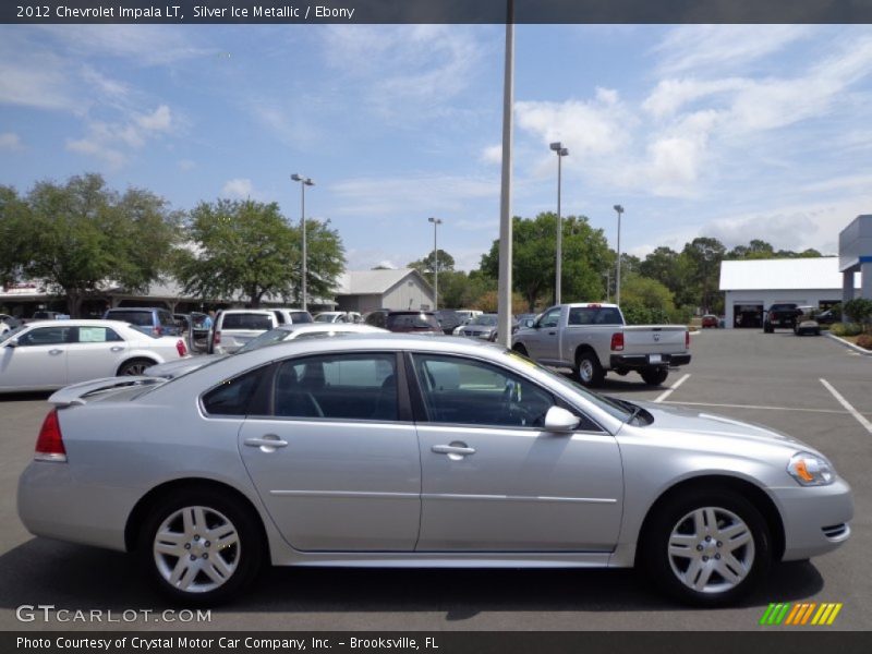 Silver Ice Metallic / Ebony 2012 Chevrolet Impala LT