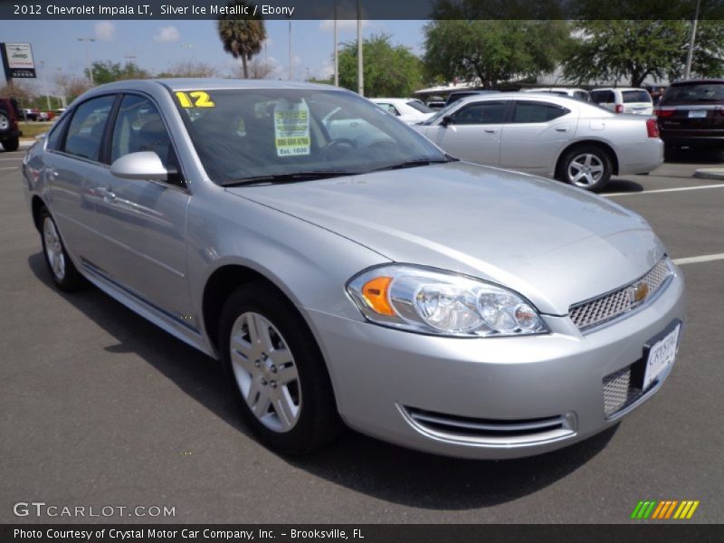 Silver Ice Metallic / Ebony 2012 Chevrolet Impala LT