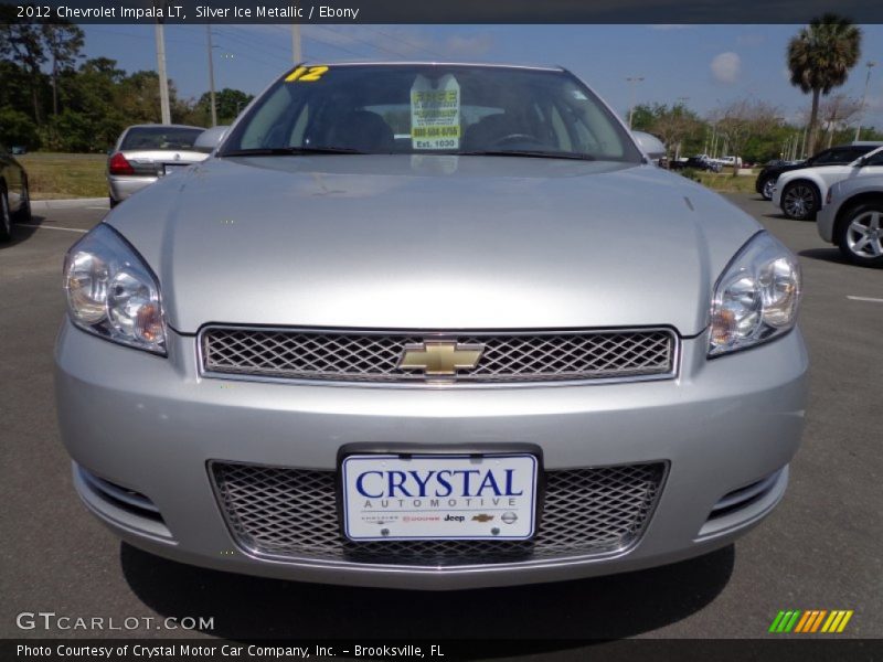 Silver Ice Metallic / Ebony 2012 Chevrolet Impala LT