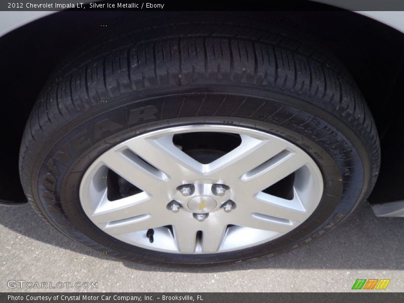 Silver Ice Metallic / Ebony 2012 Chevrolet Impala LT