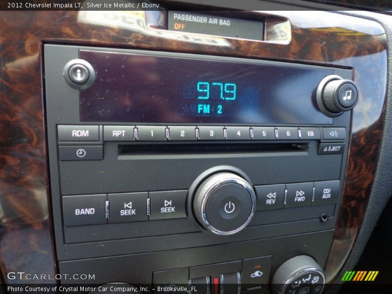 Silver Ice Metallic / Ebony 2012 Chevrolet Impala LT