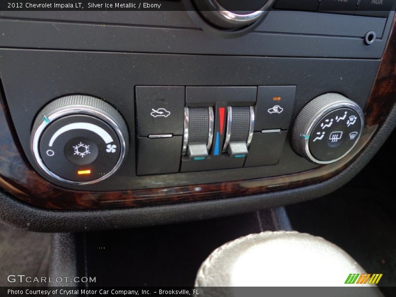 Silver Ice Metallic / Ebony 2012 Chevrolet Impala LT