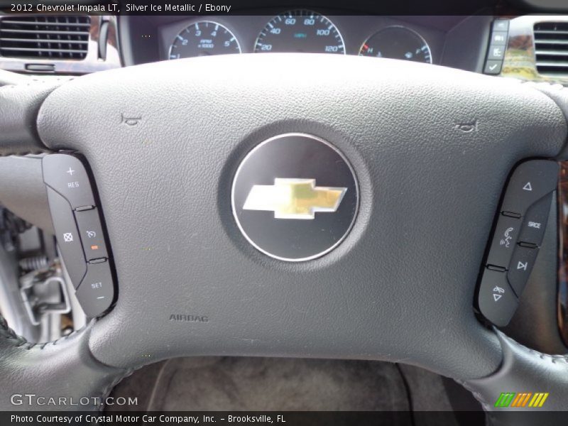 Silver Ice Metallic / Ebony 2012 Chevrolet Impala LT