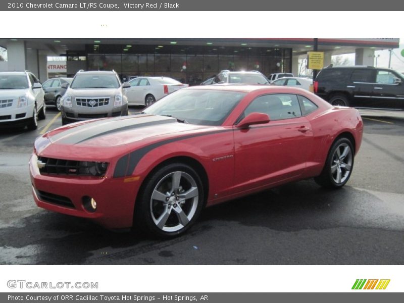 Victory Red / Black 2010 Chevrolet Camaro LT/RS Coupe