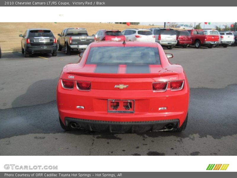 Victory Red / Black 2010 Chevrolet Camaro LT/RS Coupe