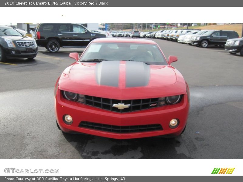 Victory Red / Black 2010 Chevrolet Camaro LT/RS Coupe
