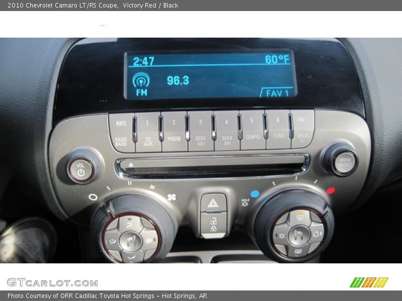 Victory Red / Black 2010 Chevrolet Camaro LT/RS Coupe