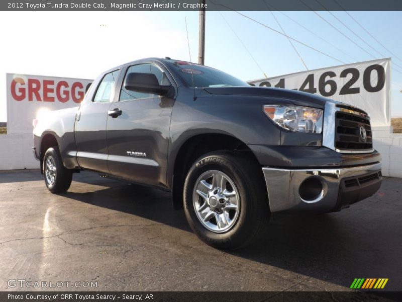 Magnetic Gray Metallic / Graphite 2012 Toyota Tundra Double Cab