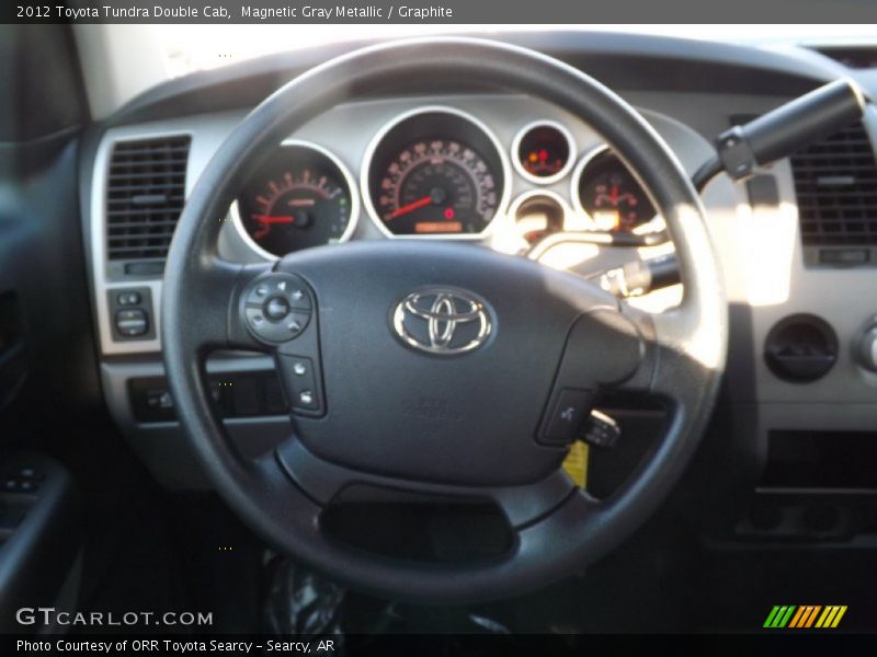 Magnetic Gray Metallic / Graphite 2012 Toyota Tundra Double Cab