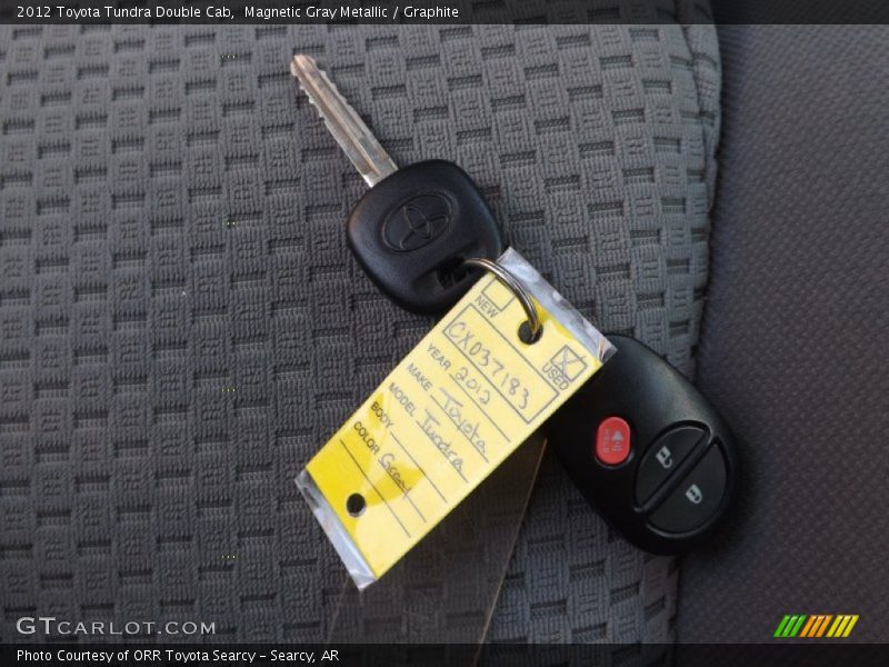 Magnetic Gray Metallic / Graphite 2012 Toyota Tundra Double Cab