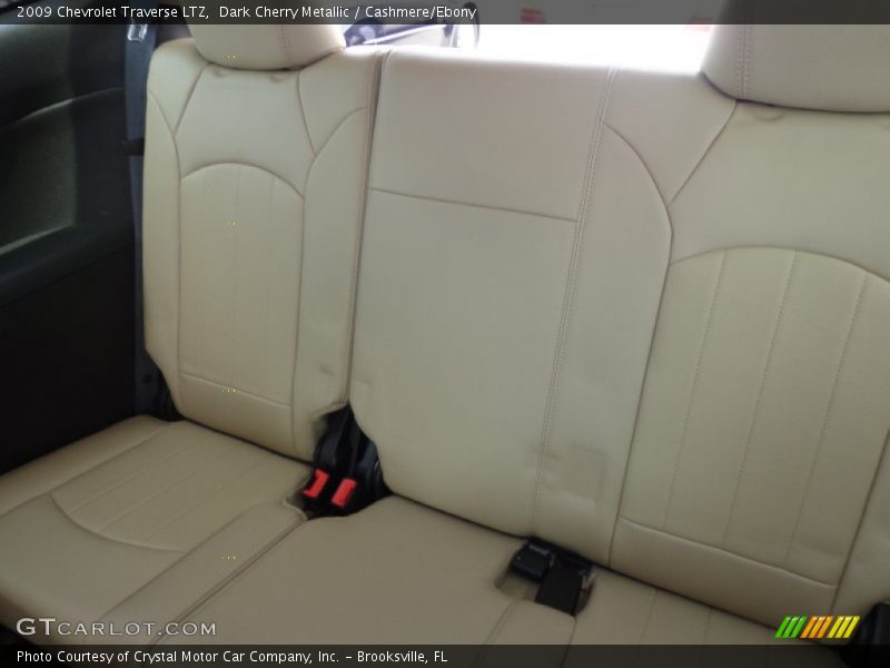 Dark Cherry Metallic / Cashmere/Ebony 2009 Chevrolet Traverse LTZ