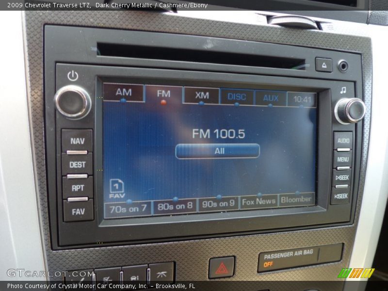 Controls of 2009 Traverse LTZ