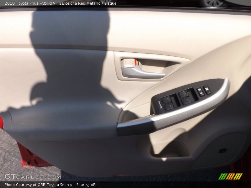 Barcelona Red Metallic / Bisque 2010 Toyota Prius Hybrid V