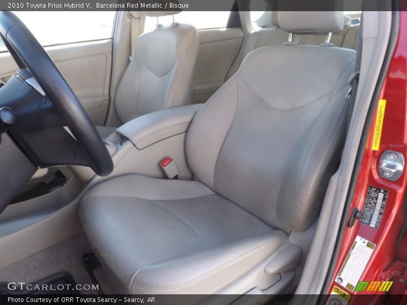 Barcelona Red Metallic / Bisque 2010 Toyota Prius Hybrid V