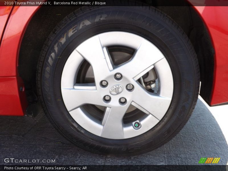 Barcelona Red Metallic / Bisque 2010 Toyota Prius Hybrid V