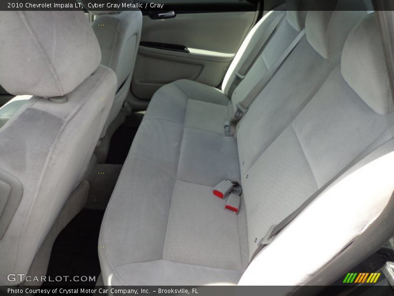 Rear Seat of 2010 Impala LT