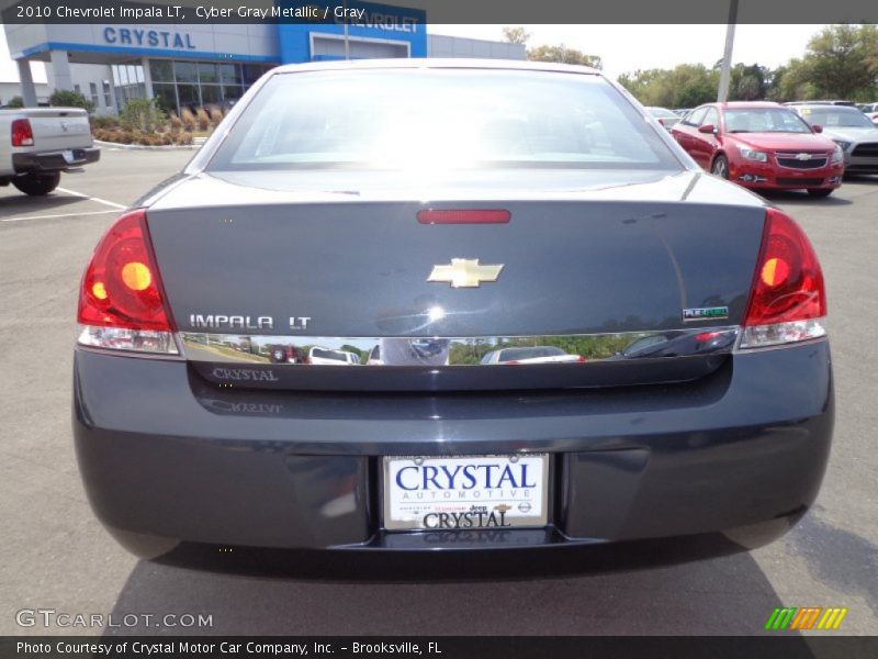 Cyber Gray Metallic / Gray 2010 Chevrolet Impala LT