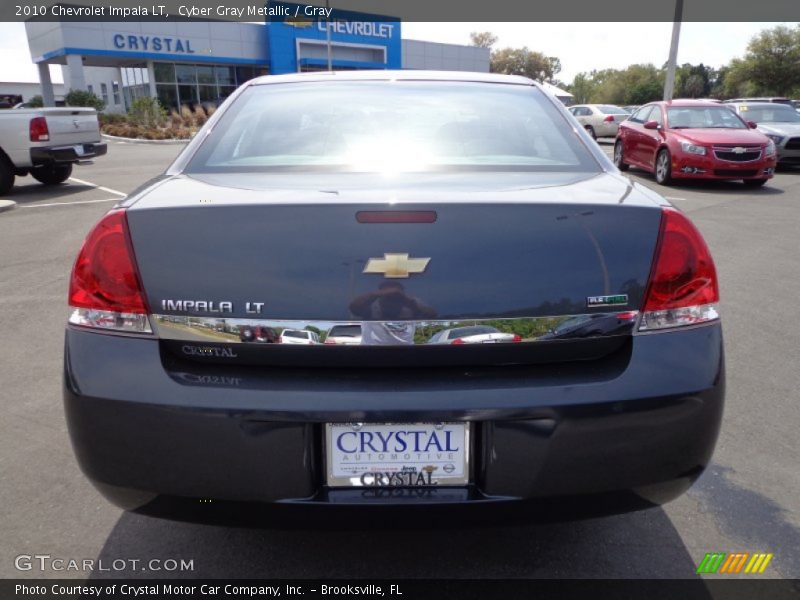 Cyber Gray Metallic / Gray 2010 Chevrolet Impala LT