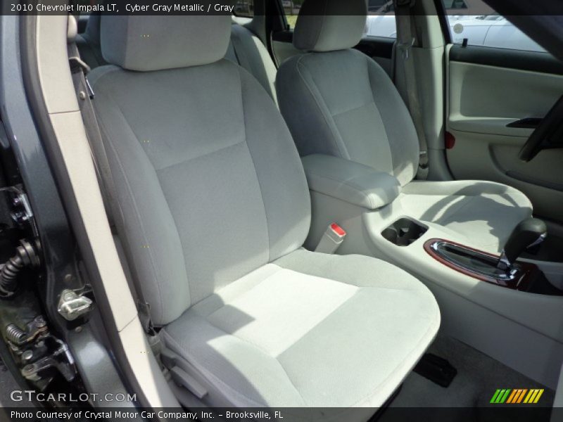 Cyber Gray Metallic / Gray 2010 Chevrolet Impala LT
