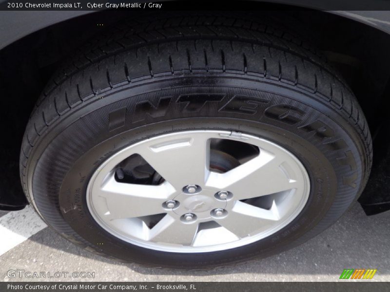 Cyber Gray Metallic / Gray 2010 Chevrolet Impala LT