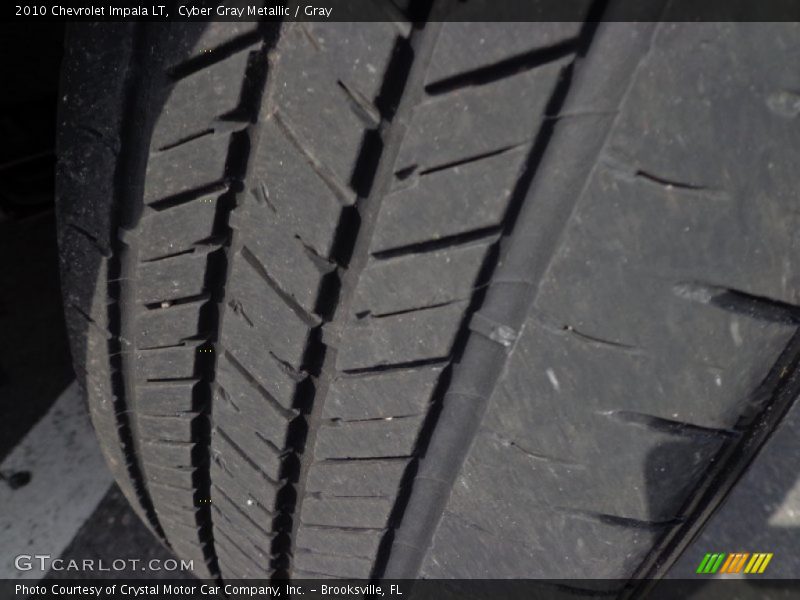Cyber Gray Metallic / Gray 2010 Chevrolet Impala LT