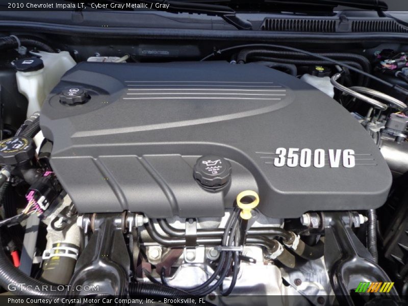 Cyber Gray Metallic / Gray 2010 Chevrolet Impala LT