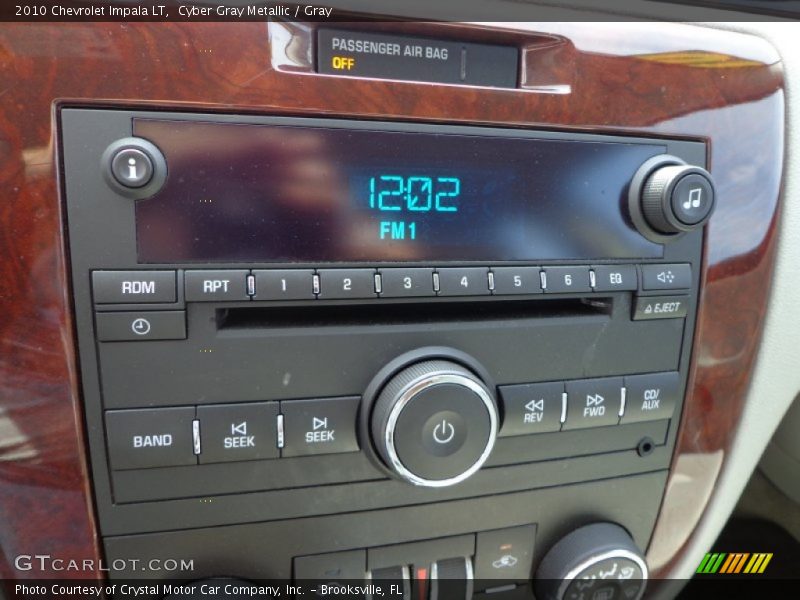 Cyber Gray Metallic / Gray 2010 Chevrolet Impala LT