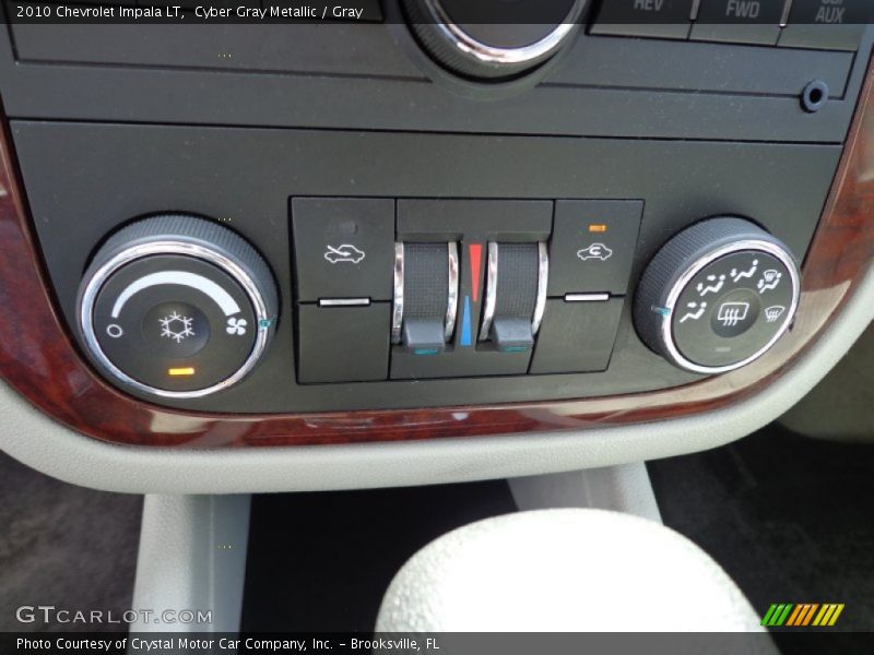 Cyber Gray Metallic / Gray 2010 Chevrolet Impala LT