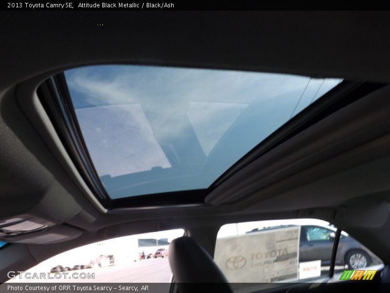 Attitude Black Metallic / Black/Ash 2013 Toyota Camry SE