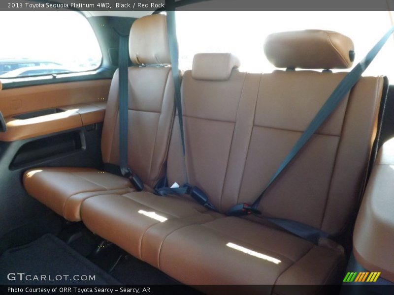 Black / Red Rock 2013 Toyota Sequoia Platinum 4WD