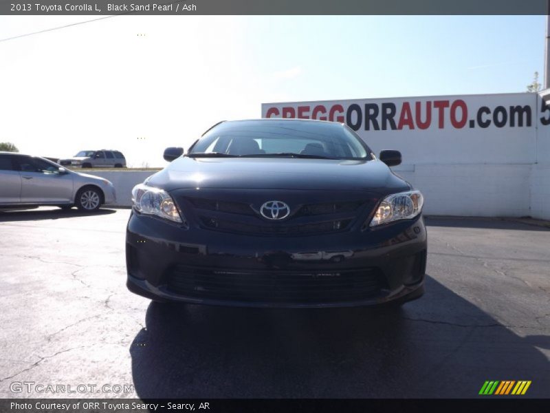 Black Sand Pearl / Ash 2013 Toyota Corolla L