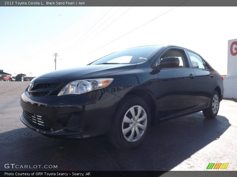 Black Sand Pearl / Ash 2013 Toyota Corolla L